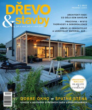 Obálka e-magazínu DŘEVO&stavby 6/2022