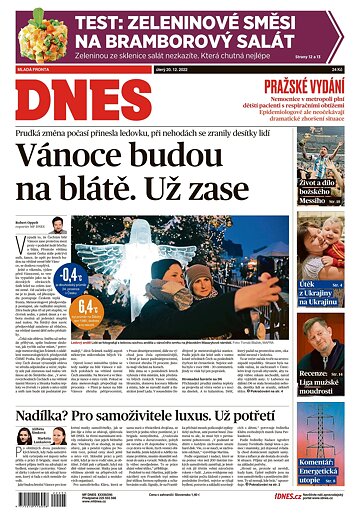 Obálka e-magazínu MF Dnes 20.12.2022