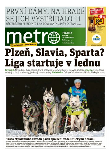 Obálka e-magazínu deník METRO 26.1.2023