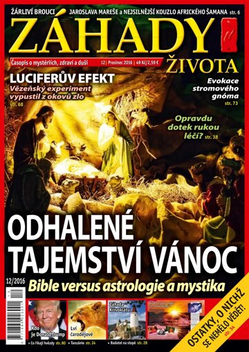 Obálka e-magazínu Záhady života 12/2016