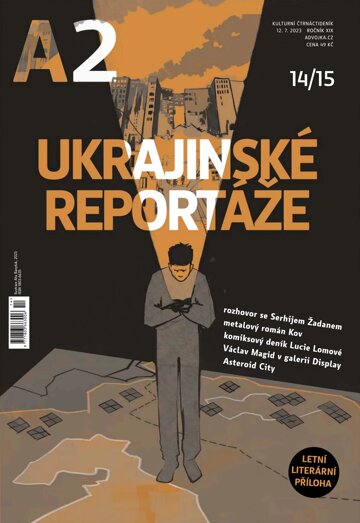 Obálka e-magazínu A2 - Ukrajinské reportáže - 14-15/2023