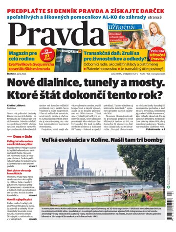 Obálka e-magazínu Pravda 5. 6. 2025