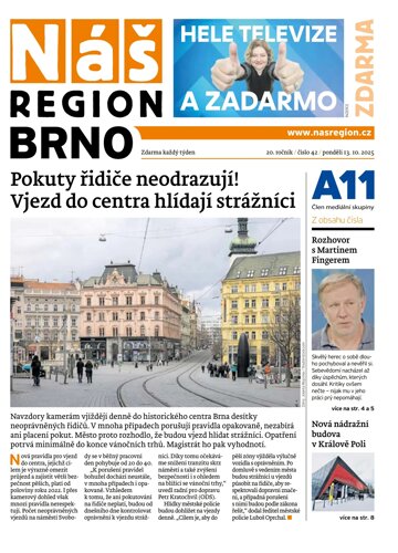 Obálka e-magazínu Náš Region - Brno 42/2025