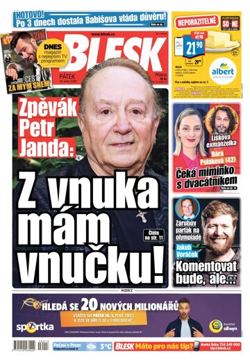 Obálka e-magazínu Blesk 16.1.2026
