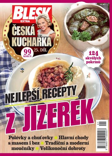 Obálka e-magazínu Česká kuchařka 25. Nejlepší recepty z Jizerek