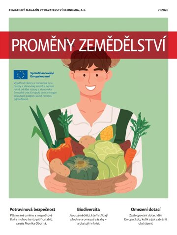 Obálka e-magazínu Hospodářské noviny - příloha 126 - 2.7.2026 Proměny zemědělství