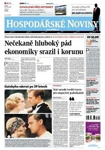 Obálka e-magazínu Hospodářské noviny 094 - 16.5.2013
