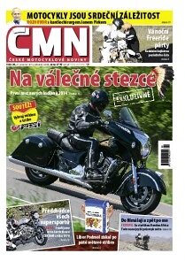Obálka e-magazínu ČESKÉ MOTOCYKLOVÉ NOVINY 26/2013