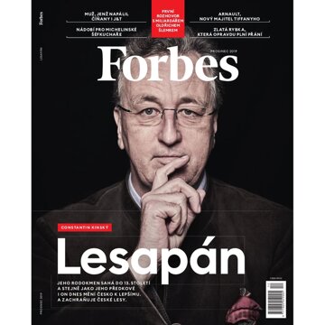 Obálka audioknihy Forbes prosinec 2019