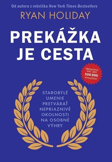 Obálka knihy Prekážka je cesta