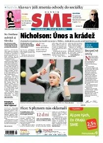 Obálka e-magazínu SME 29.5.2014