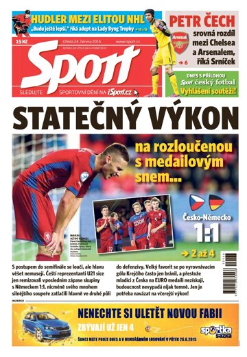 Obálka e-magazínu Sport 24.6.2015