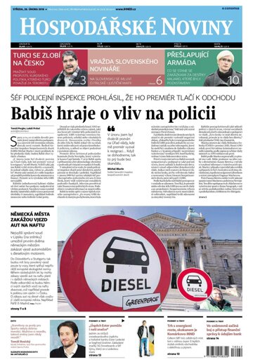 Obálka e-magazínu Hospodářské noviny 042 - 28.2.2018