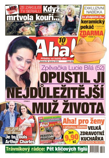 Obálka e-magazínu AHA! 28.4.2018