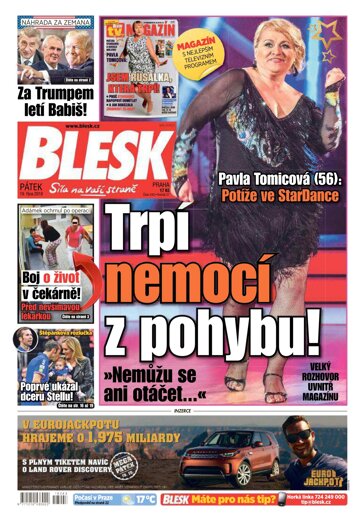 Obálka e-magazínu Blesk 19.10.2018