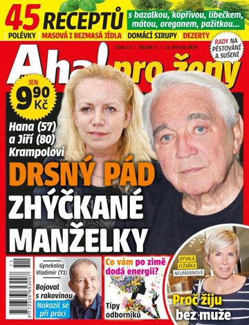 Obálka e-magazínu AHA! pro ženy 11/2019