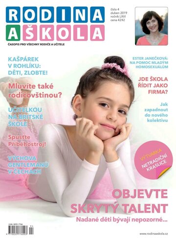 Obálka e-magazínu Rodina a škola 4/2019