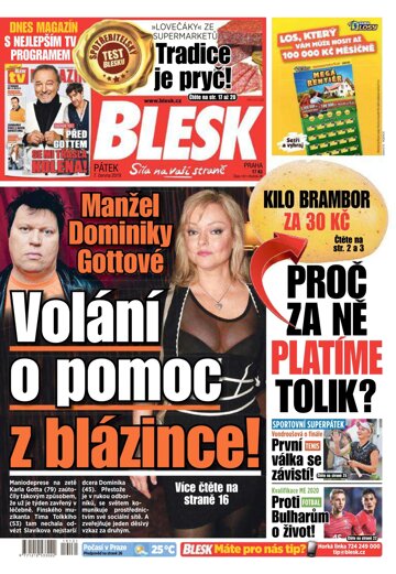 Obálka e-magazínu Blesk 7.6.2019