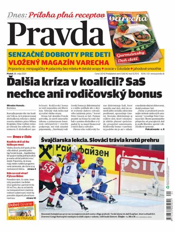 Obálka e-magazínu Pravda 28. 5. 2021