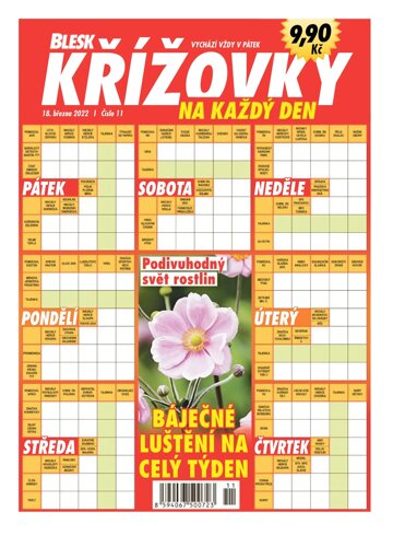 Obálka e-magazínu Blesk křížovky na každý den 11/2022