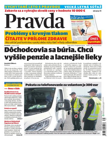 Obálka e-magazínu Pravda 1. 8. 2022