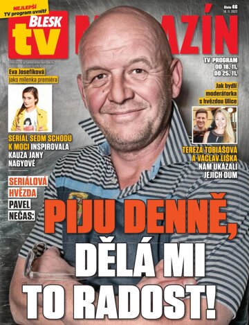 Obálka e-magazínu Příloha Blesk s TV magazínem - 18.11.2022