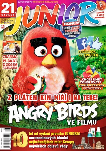 Obálka e-magazínu 21. století JUNIOR 6/16