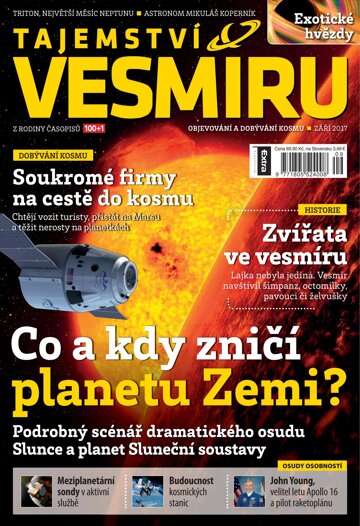 Obálka e-magazínu Tajemství Vesmíru 9/2017