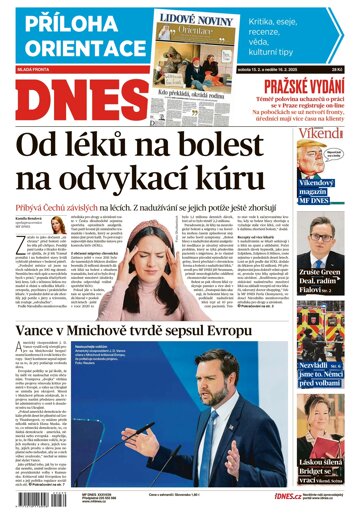 Obálka e-magazínu MF Dnes 15.2.2025
