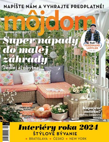 Obálka e-magazínu Môj dom 5/2025