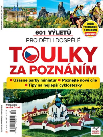 Obálka e-magazínu Knihovnička Epocha - 101 tipů na výlety 2/2025