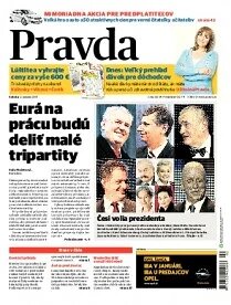 Obálka e-magazínu Pravda 12. 1. 2013