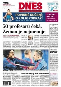 Obálka e-magazínu MF Dnes 5.11.2013