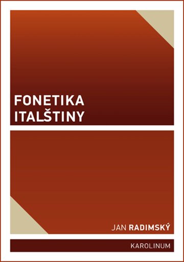 Obálka knihy Fonetika italštiny