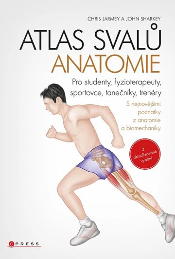 Obálka knihy Atlas svalů - anatomie, 2. aktualizované vydání