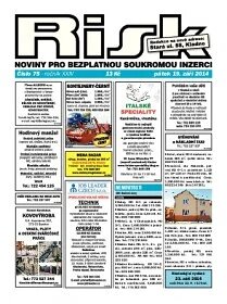 Obálka e-magazínu Risk 75/2014