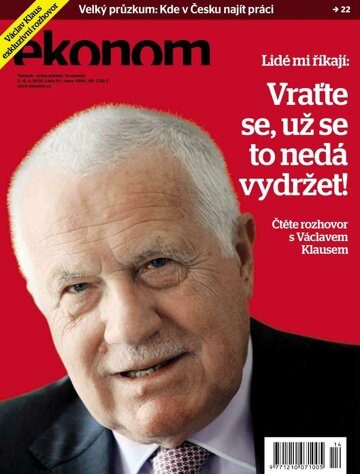 Obálka e-magazínu Ekonom 14 - 2.4.2015