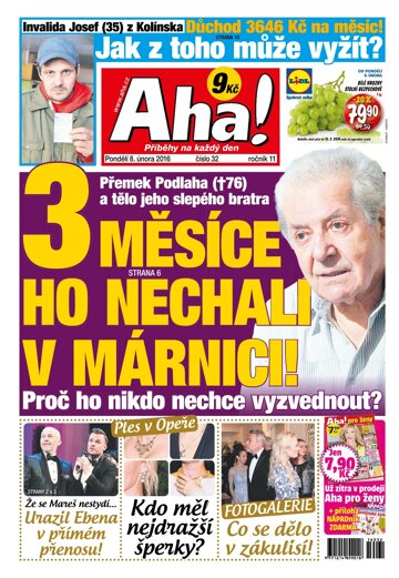 Obálka e-magazínu AHA! 8.2.2016