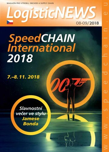 Obálka e-magazínu Logistic News 8-9/2018