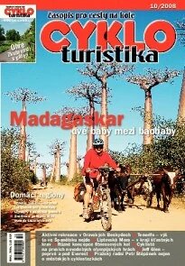 Obálka e-magazínu Cykloturistika 10/2008