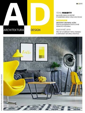 Obálka e-magazínu Ekonom - příloha Ekonom 25 - 20.6.2019 příloha Architektura Design