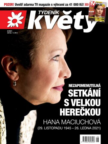 Obálka e-magazínu Týdeník Květy 6/2021