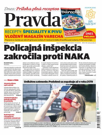 Obálka e-magazínu Pravda 11. 6. 2021