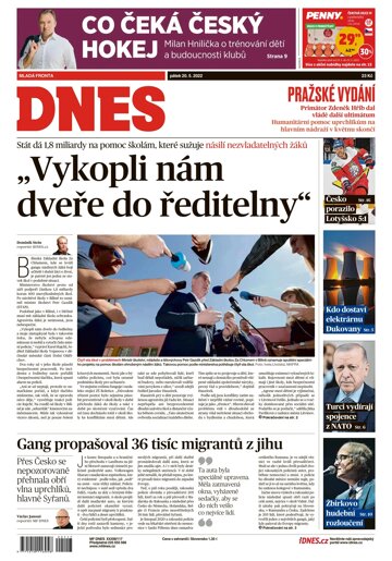 Obálka e-magazínu MF Dnes 20.5.2022