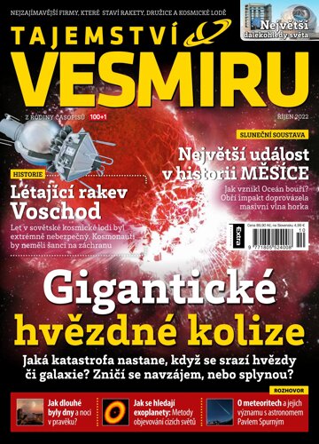 Obálka e-magazínu Tajemství Vesmíru 10/2022