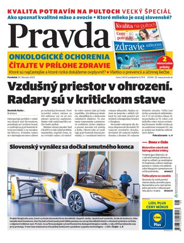 Obálka e-magazínu Pravda 20. 2. 2023