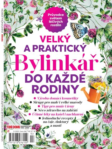 Obálka e-magazínu Knihovnička Paní domu - Lexikon léčivých bylinek 2/23