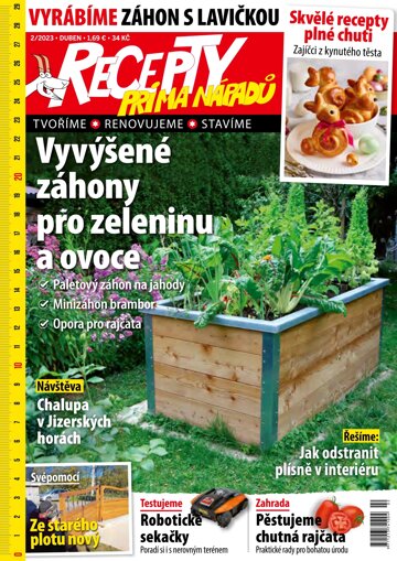 Obálka e-magazínu Recepty prima nápadů 2/2023