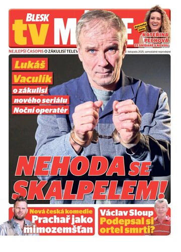 Obálka e-magazínu Blesk Tv manie 22.11.2025