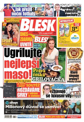 Obálka e-magazínu Blesk 12.6.2026